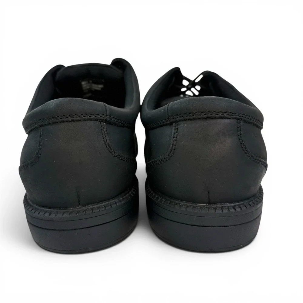 Dr Scholl's Cardoba Mens 13M‎ Black Leather Comfort Oxford Derby Lace Up Shoes